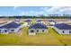 New construction homes featuring various color schemes and a contemporary architectural style in a suburban neighborhood at 1372 Palm Springs Paloma Dr, Longs, SC 29568