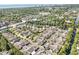 Panoramic aerial view featuring a residential community with lush greenery and access to waterfront at 1435 Saint Thomas Circle # E-1, Myrtle Beach, SC 29577