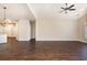 Expansive living area featuring beautiful laminate floors, recessed lighting, and an open floor plan at 1435 Saint Thomas Circle # E-1, Myrtle Beach, SC 29577