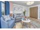 Comfortable living room with a view and charming, beach-themed decorative accessories at 1501 S Ocean Blvd. # 1250, Myrtle Beach, SC 29577