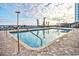 Inviting outdoor pool with lounge chairs and ocean view for relaxation and enjoyment at 1501 S Ocean Blvd. # 1250, Myrtle Beach, SC 29577