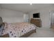 Comfortable main bedroom at 155 S Reindeer Rd., Surfside Beach, SC 29575