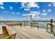 Enjoy fishing on the dock, featuring a bench and lots of space at 1582 S Waccamaw Dr. # 34, Garden City Beach, SC 29576