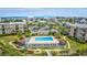 Condo community with a swimming pool, sun deck, gazebos, and ocean views at 1582 S Waccamaw Dr. # 34, Garden City Beach, SC 29576