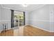 Bright dining area with sliding glass doors leading to an outdoor deck at 1894 Athens Dr., Conway, SC 29526