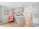 Eat-in kitchen features tile backsplash and easy transition to other living space at 1894 Athens Dr., Conway, SC 29526