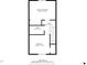 Detailed floorplan showcasing the layout of the home including the bedrooms and bathroom at 217 N Myrtle St. # 1, Myrtle Beach, SC 29577