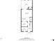 Detailed floorplan showcasing the layout of the home including the kitchen, living room, and bedrooms at 217 N Myrtle St. # 1, Myrtle Beach, SC 29577