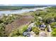 Beautiful aerial view of homes near a marsh and waterway, showcasing the lovely natural surroundings at 2191 Liberty Circle, Little River, SC 29566