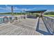 Well-maintained community dock with a covered gazebo, seating, and amenities for residents at 2191 Liberty Circle, Little River, SC 29566