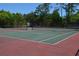 Well-maintained tennis courts with nets, providing a great space for recreational activities at 2191 Liberty Circle, Little River, SC 29566
