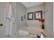 Relaxing bathroom featuring a large soaking tub, soft lighting, and stylish decor at 24 Frigate Ct., Pawleys Island, SC 29585