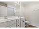 Modern bathroom with a double vanity, a toilet and a shower at 263 Stillbrook Dr., Longs, SC 29568