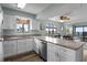 Modern kitchen with granite countertops and stainless steel dishwasher at 2700 S Ocean Blvd. # A-3, North Myrtle Beach, SC 29582