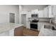 Well-equipped kitchen boasts stainless steel appliances, granite countertops, and ample cabinet space at 271 Stillbrook Dr., Longs, SC 29568