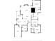 Detailed floor plan showing the layout of the house including room dimensions and features at 284 Nature Trail, Little River, SC 29566