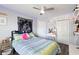 Cozy bedroom featuring ample natural light, ceiling fan, and unique decor at 3136 Robins Nest Way, Myrtle Beach, SC 29579