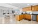 Open-concept kitchen and dining area with natural light, creating a welcoming and functional living space at 3401 N Ocean Blvd. # 309, North Myrtle Beach, SC 29582