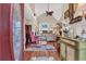 Inviting foyer featuring hardwood floors, high ceilings, and an open view to the living room at 372 Waterfall Circle, Little River, SC 29566