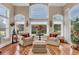 Sunroom featuring large windows with views of the landscaped yard and an abundance of natural light at 372 Waterfall Circle, Little River, SC 29566