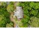 Aerial view of the house surrounded by lush trees at 400 Melrose Pl. # 14E, Myrtle Beach, SC 29572