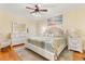 Spacious main bedroom with elegant furnishings, a ceiling fan, and a serene atmosphere at 4413 Plantation Harbour Dr. # A, Little River, SC 29566