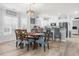 Open-concept dining room with kitchen view, perfect for entertaining at 4887 Luster Leaf Circle # 105, Myrtle Beach, SC 29577