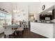 Charming dining area with vaulted ceilings, nautical decor, and bar-style seating at 4925 Pond Shoals Ct. # 202, Myrtle Beach, SC 29579