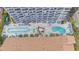 Aerial view of the resort featuring multiple pools, lounge areas, and well-maintained grounds at 5511 North Ocean Blvd. # 806, Myrtle Beach, SC 29577