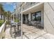 Charming outdoor patio with comfortable seating, perfect for relaxing and enjoying the breeze at 5511 North Ocean Blvd. # 806, Myrtle Beach, SC 29577