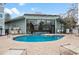 Relax in this pristine community pool area featuring a hot tub and seating at 5905 S Kings Hwy. # 523 A, Myrtle Beach, SC 29575