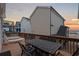 Outdoor deck offering ample seating with ocean views and overlooking other beach homes at 6001 - B7 S Kings Hwy., Myrtle Beach, SC 29575
