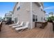 Exterior deck featuring a set of chairs and lounge chairs at 6001 - B7 S Kings Hwy., Myrtle Beach, SC 29575