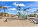 Community playground with water views, shade, and new equipment at 6001-N74 South Kings Hwy., Myrtle Beach, SC 29575