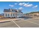 Community clubhouse with views of the pool and ample parking for residents and guests at 630 Heartwood Dr., Conway, SC 29526