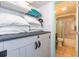 Bathroom offers a shower and tub combination with an additional storage cabinet at 6900 N Ocean Blvd. # 710, Myrtle Beach, SC 29572