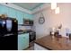 Well-equipped kitchenette with modern appliances and granite countertops at 6900 N Ocean Blvd. # 710, Myrtle Beach, SC 29572