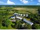 Aerial shot showcasing the beautiful community and serene natural surroundings with waterfront views at 80 Landing Dr. # 80, Pawleys Island, SC 29585