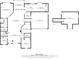 Detailed floor plan of the home, showcasing the layout of the rooms at 100 Woodlyn Ave., Little River, SC 29566