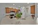 Efficient kitchen featuring warm cabinets, a stainless-steel appliance suite and ample counter space at 101 Culpepper Way # 1007, Myrtle Beach, SC 29579
