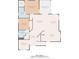 Detailed floor plan of a home showing the layout of rooms on the first and second floors at 10106 Duval Dr., Murrells Inlet, SC 29576