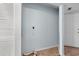 Laundry room features tile flooring and hookups for laundry machines at 1100 Possum Trot Rd. # B202, North Myrtle Beach, SC 29582