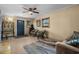 Spacious living room featuring neutral decor, comfortable seating arrangements, and tiled flooring at 1111 King St., Myrtle Beach, SC 29577