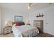 Relaxing bedroom with a queen bed, dresser, and a warm, inviting atmosphere for a restful night's sleep at 120 Dogwood Dr. N # 209, Murrells Inlet, SC 29576