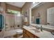 Full bathroom with vanity, toilet, and shower and tub combination at 1204 Pine Valley Rd., North Myrtle Beach, SC 29582