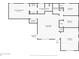 Layout for 3-bedroom home with kitchen, living room, laundry room, and 2 bathrooms at 125 Balsa Dr., Longs, SC 29568