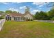 Expansive back yard with well-maintained lawn, perfect for outdoor activities and enjoyment at 127 Pinfeather Trail, Myrtle Beach, SC 29588