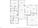 Floor plan showcasing the layout of the main level of this lovely home at 127 Pinfeather Trail, Myrtle Beach, SC 29588