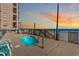 Unwind in the hot tub with stunning ocean views at this condo community; no diving allowed at 1620 N Waccamaw Dr. # 103, Garden City Beach, SC 29576