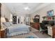 This main bedroom features an en suite bathroom, walk-in closet, and a relaxing sitting area at 190 Barony Pl., Pawleys Island, SC 29585